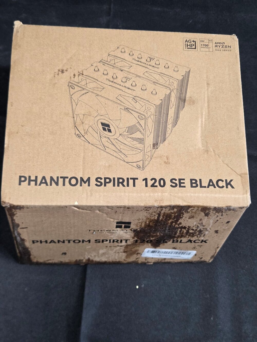Thermalright Phantom Spirit 120 SE Black CPU Air Cooler LGA1700/AM5